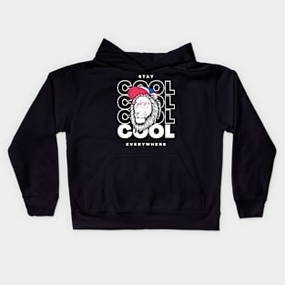 Stay cool everywhere, Lion head Kids Hoodie